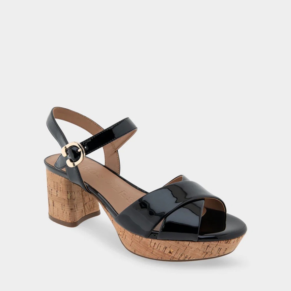 New AEROSOLES COSMO Crisscross Platform Sandals  👡